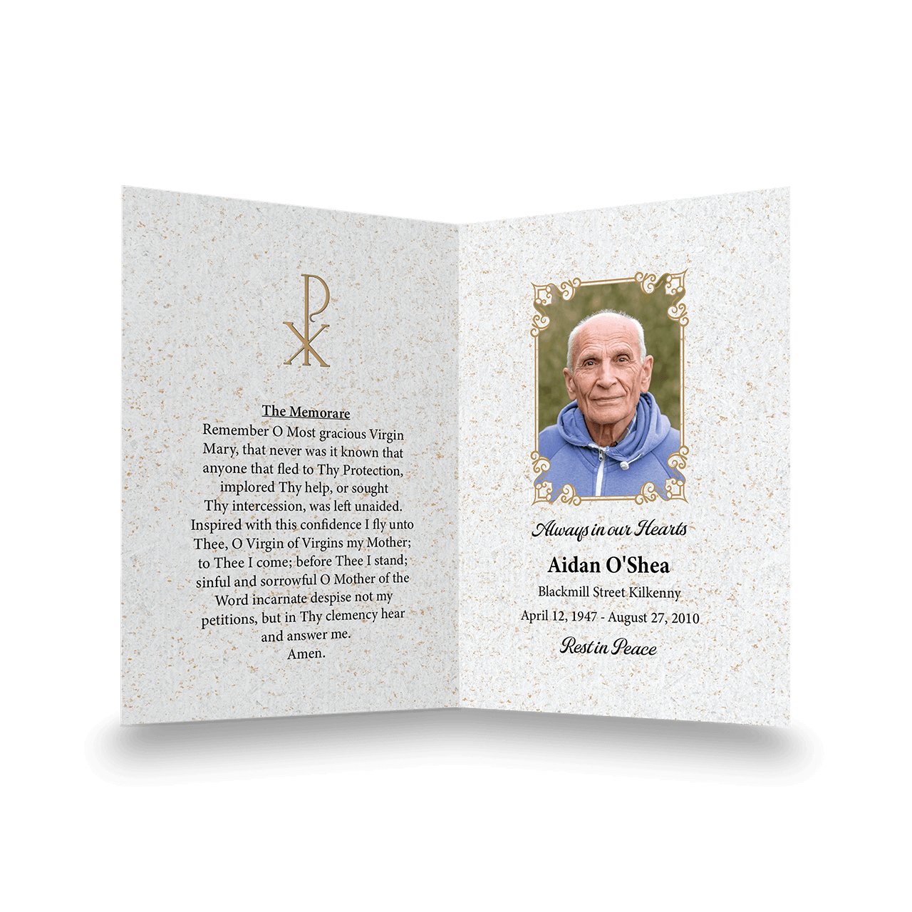 Religious Memorial Cards - Image 2