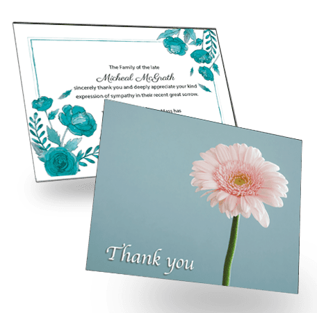 Double Sided Acknowledgement Card (LAC-13)