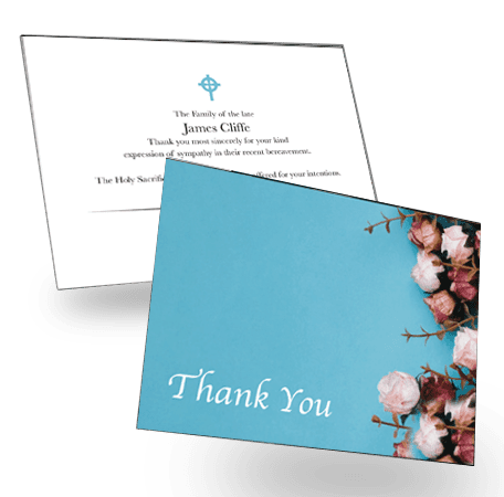 Double Sided Acknowledgement Card (LAC-07)