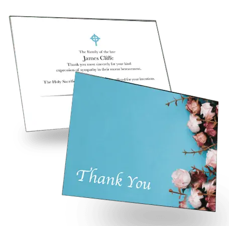 Double Sided Acknowledgement Card (LAC-07)