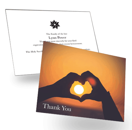 Double Sided Acknowledgement Card (LAC-06)