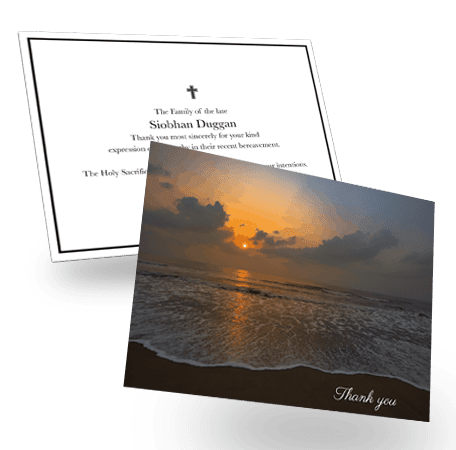 Double Sided Acknowledgement Card (LAC-30)