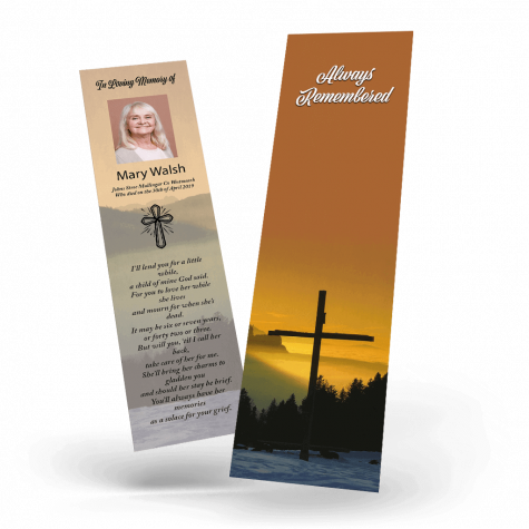 Holy Cross Memorial Bookmark (RBM-14)