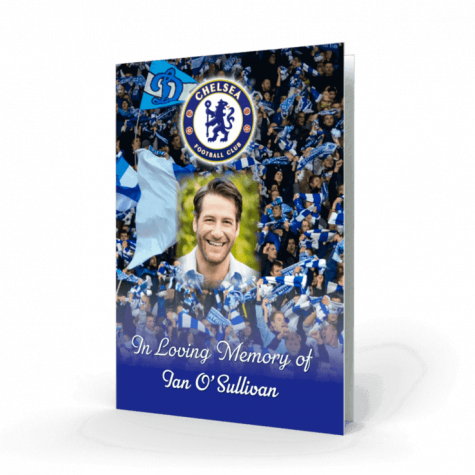 Chelsea FC Memorial Card