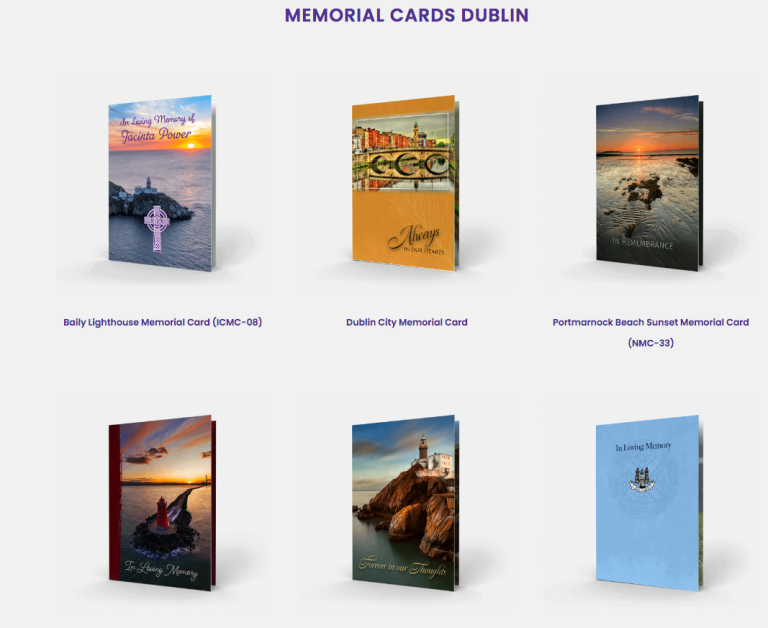 Read more about the article Memorial Cards Dublin
