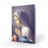 Blessed Virgin Praying Thank You Card