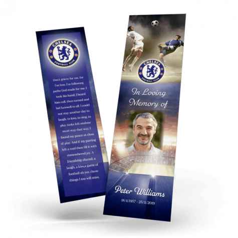 Chelsea FC Memorial Bookmark (SBM-03A)