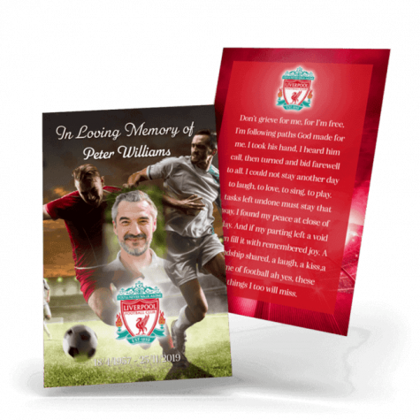 Liverpool FC Memorial Wallet Card