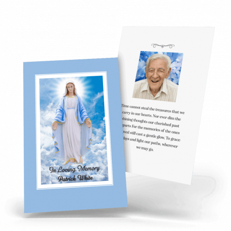 Our Lady in Heaven Wallet Card (RWC-24)