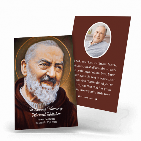 Padre Pio Wallet Card