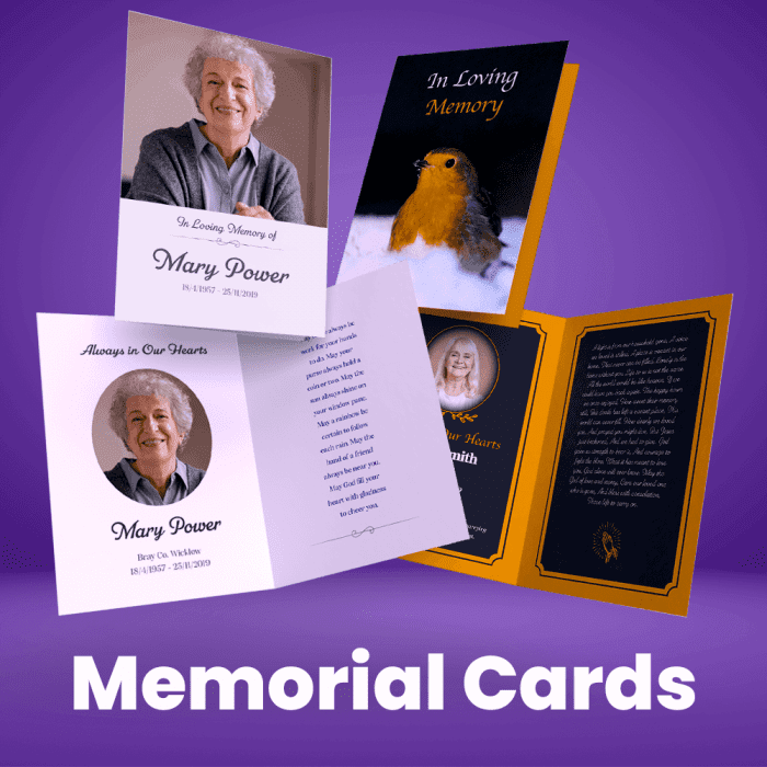 product thumb memorial cards-Current View