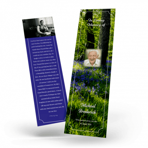 bluebells-in-forest-bookmark-card