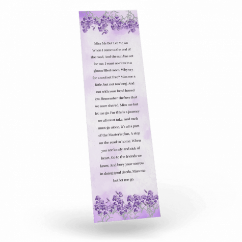 Butterfly on the pink flowers Bookmark Back