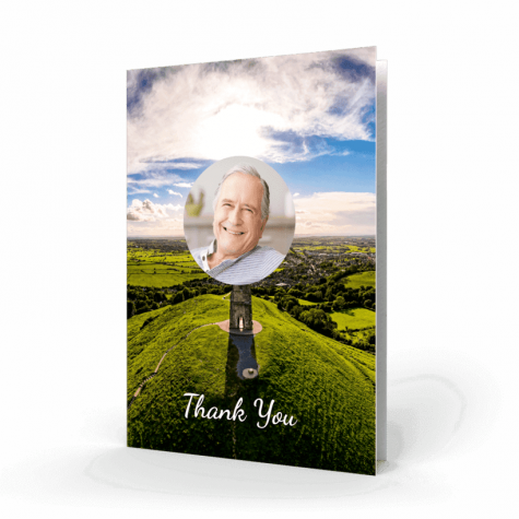 Countryside Thank you Card cover