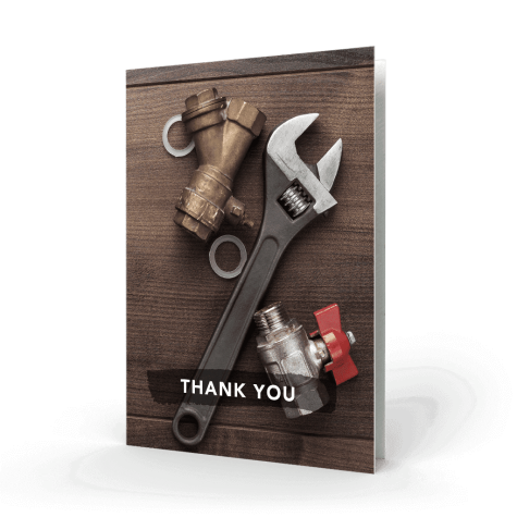 plumber-memorial-thank-you-card