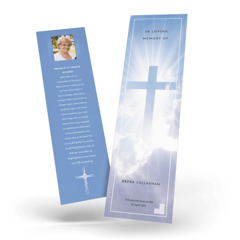 Religious Cross Bookmark cover