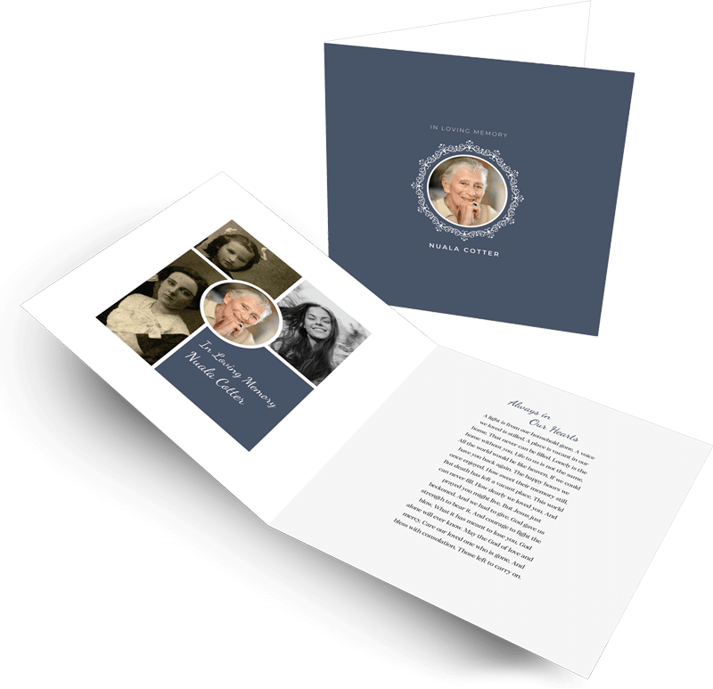 You are currently viewing Unique Luxury Memorial Card Range