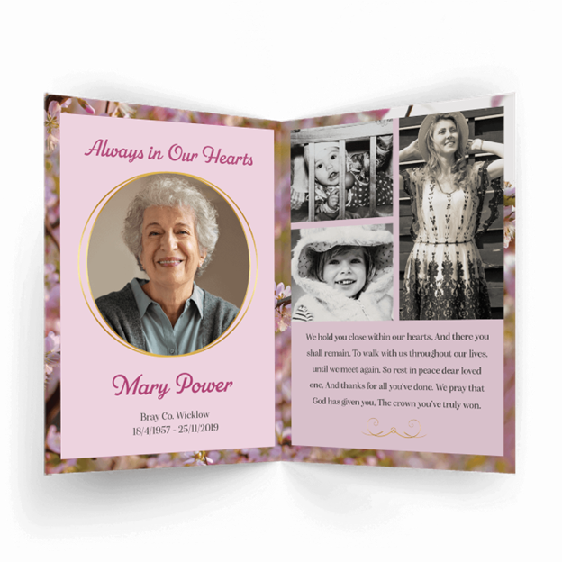 Ideas For Memorial Cards
