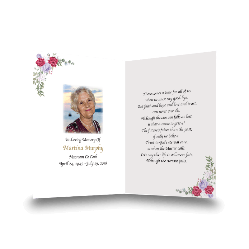 Saint Therese of Lisieux Memorial Card - Image 2