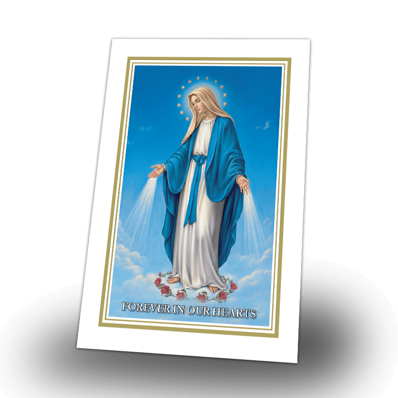 Our Lady of Grace Religious Memorial Wallet Card - Image 2