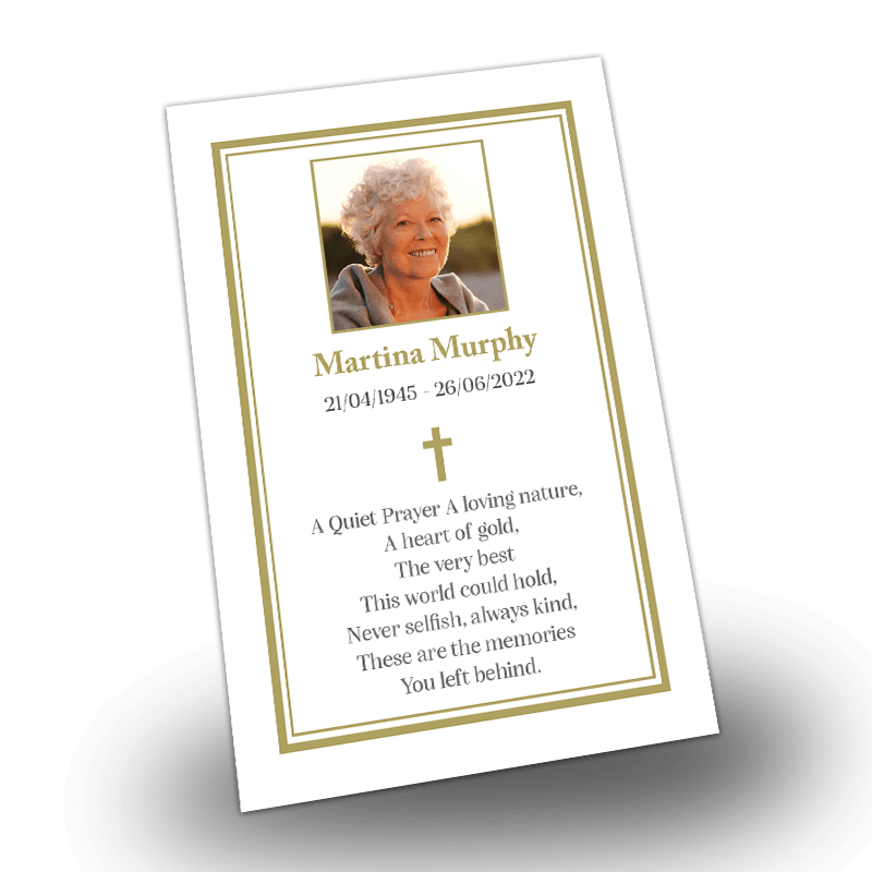 Our Lady of Grace Religious Memorial Wallet Card - Image 3