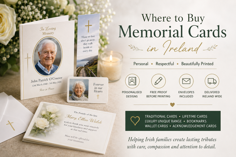 Read more about the article Where to Buy Memorial Cards in Ireland: The Honest Options