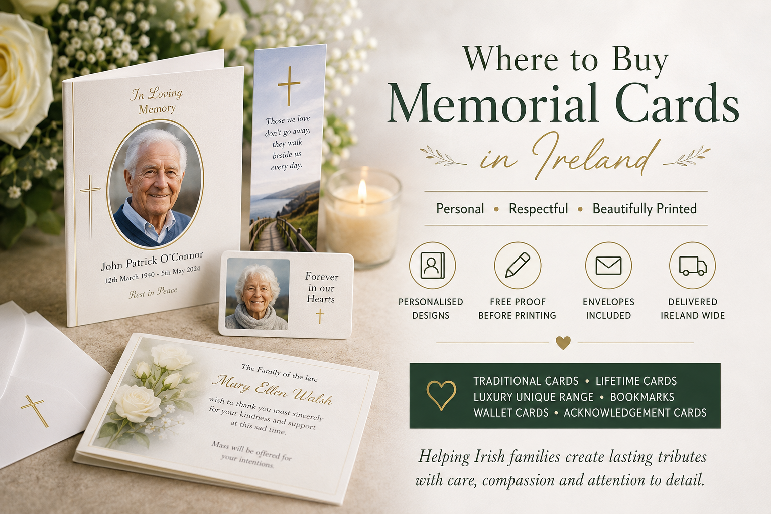 You are currently viewing Where to Buy Memorial Cards in Ireland: The Honest Options