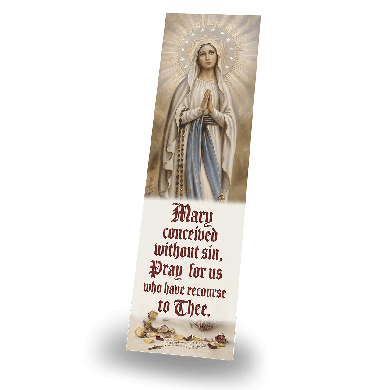 Miraculous Medal Our Lady Memorial Bookmark - Image 2