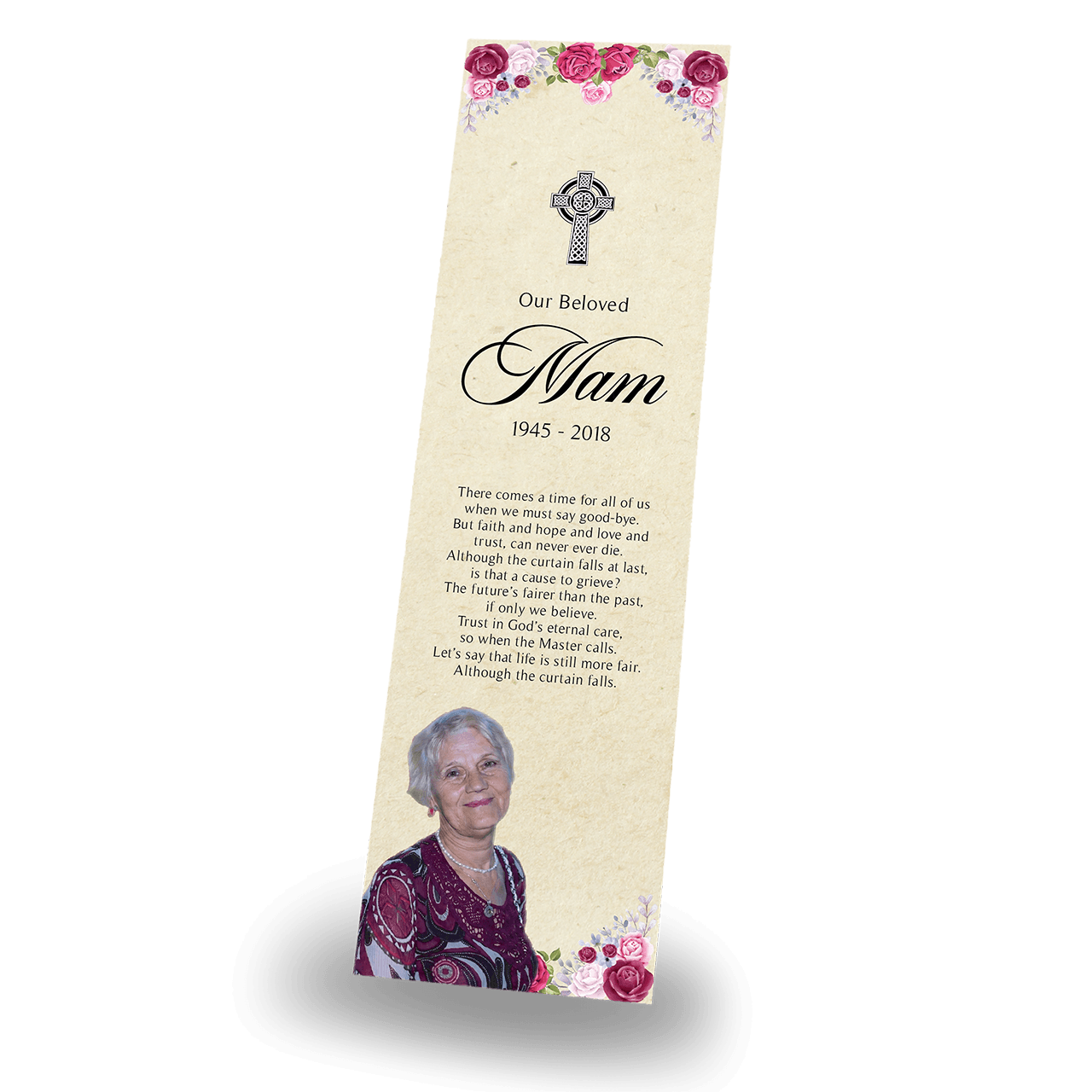 Memorial Floral Bookmarks - Image 2
