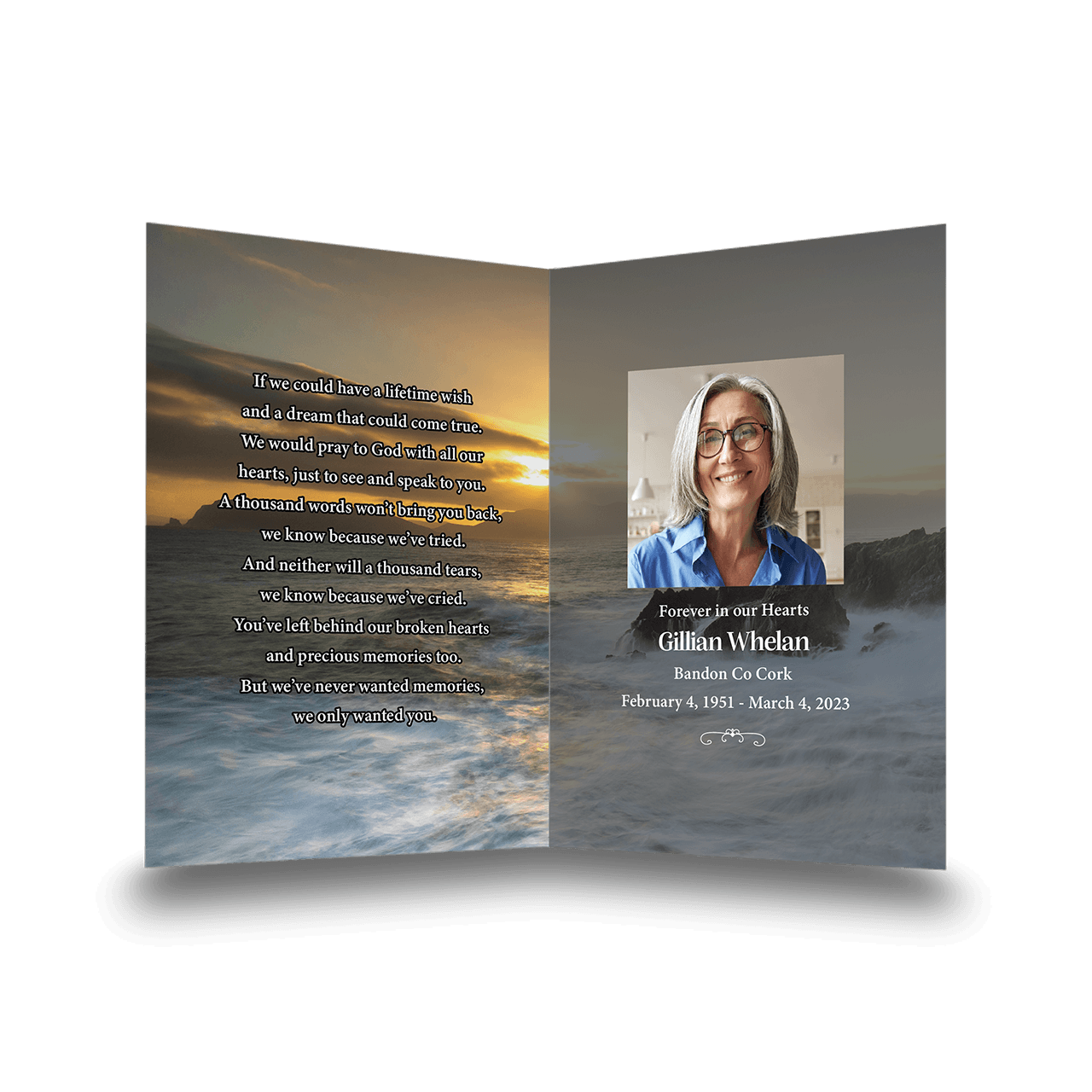 Memorial Cards Nature - Image 2
