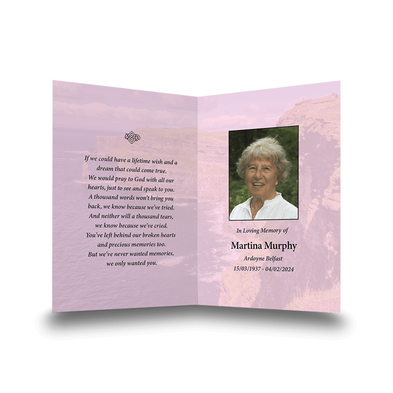 Memorial Cards Nature - Image 2