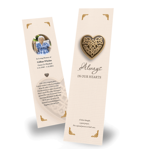 celtic-heart-memorial-bookmark